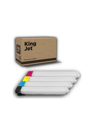 Kingjet Samsung Uyumlu Clt-k809s Standart Kapasiteli 4 Renk Takım Çipli  Uyumlu Toner