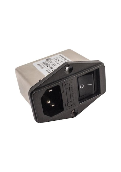 Px2c-6a Emı Filtre 6a Anahtarlı Erkek Power Soketi - Sigorta Yuvalı