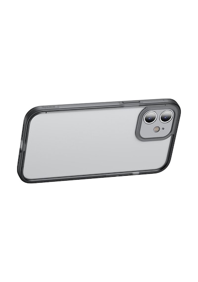 Baseus Apple Uyumlu iPhone 12 Mini Kamera Lens Koruyuculu Frame Kilif 155800175 - Renk / Siyah