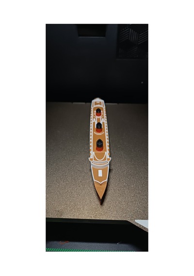 Ss Normandie Transatlantik Gemi Maketi 3d Baskı Dekoratif Koleksiyonluk Model