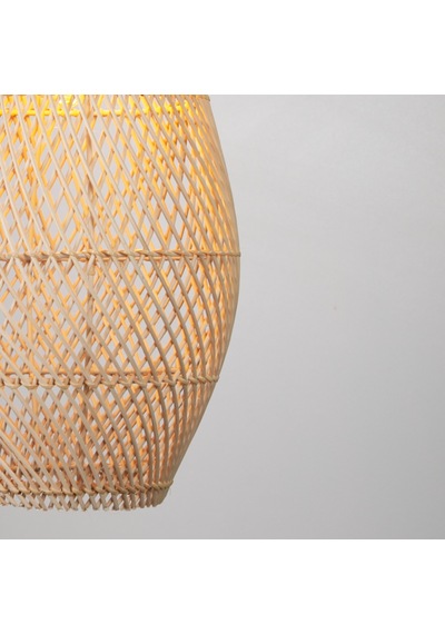 Lena Modern Avize E27 12w 25cm Rattan Doğal Dorbien-slb-8019 Çok Renkli