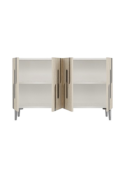 Ka1229bts Ece120 Konsol, Kahve Köşesi Ve Tv Sehpası, Çok Amaçlı Dolap Beyaz - Traverten - Sılver 120cm Ka1229bts Ece120 Konsol, Kahve Köşesi Ve Tv Sehpası, Çok Amaçlı Dolap Beyaz - Traverten - Sılver 120cm