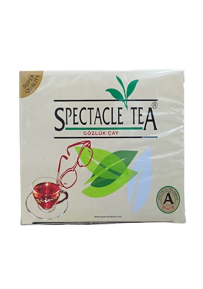 Spectacle Tea Gözlük Sallama Poşet Çay 1 Paket 100 Adetlik %100 Seylan Tea