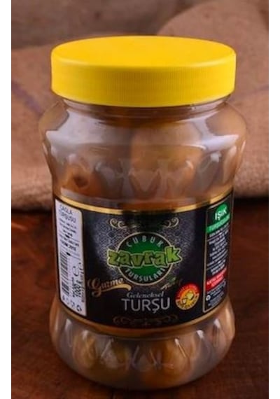 Zavrak Çubuk Turşuları Çağla Turşusu 1 L