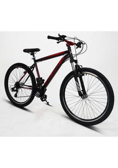 Sarissa Moon 26" Jant Ön Amortisörlü Shimano 21 Vites Wake Gidon V Fren Dağ Bisikleti Siyah Kırmızı