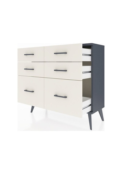 Arges Şifonyer 6 Çekmeceli 88x30x80 Antrasit-antrasit/aytaşı Antrasit/aytaşı Arges Şifonyer 6 Çekmeceli 88x30x80 Antrasit-antrasit/aytaşı Antrasit/aytaşı