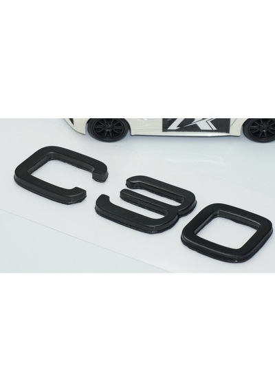 Dk Tuning C30 Siyah Abs 3m 3d Bagaj Yazı Logo Volvo İle Uyumlu