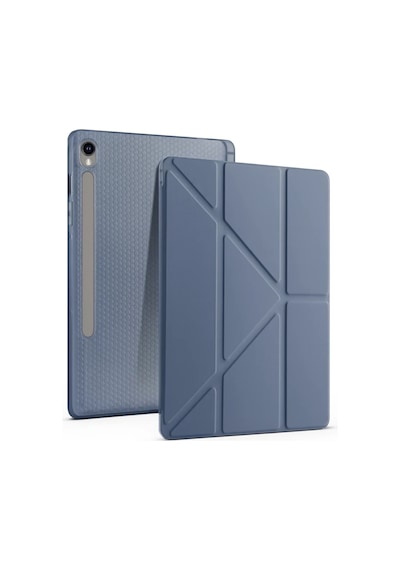 Samsung Galaxy Uyumlu Tab S10 Fe Plus 13.1 Kalemlikli Mars Tablet Kılıfı - Lavender Diğer