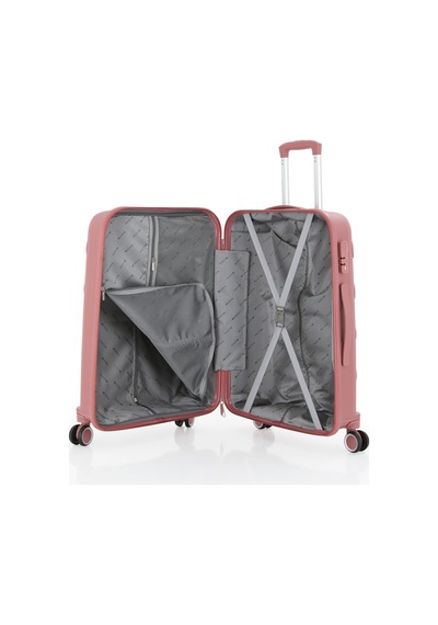 Mçs Group Mçs Polipropilen Valiz V376 55 Cm S23sy100002955 00418 Koyu Pudra
