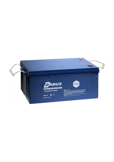 Orbus 12v 200ah Jel Akü