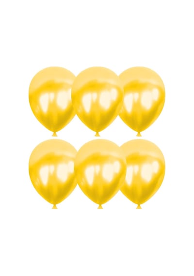 Gemar Metalik Balon Ithal 100'Lü Sarı