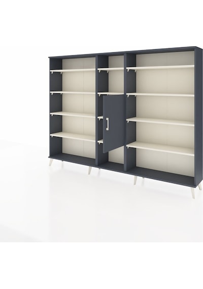 Arges Dolap 12 Raflı Tek Kapaklı 220x30x163 Antrasit-antrasit/aytaşı Antrasıt/aytası - Antrasıt Arges Dolap 12 Raflı Tek Kapaklı 220x30x163 Antrasit-antrasit/aytaşı Antrasıt/aytası - Antrasıt