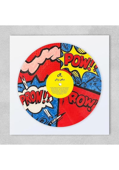 Recartt Dekoratif Plak Duvar Dekoru - Pop Art Koleksiyonu - Pa4