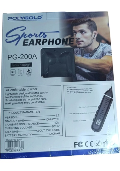 Bay Sports Earphone Pg-200a Bluetooth Kulaklıklar Najmaddin