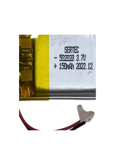 Sertec 502020 3.7v 150mah Li-polymer Pil Devreli/1.5a Evimdeyokyok