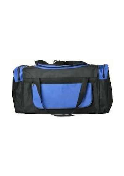 Single Sword Unisex 80l Büyük Boy Seyahat El Valizi Ve Omuz Çantası Mavi