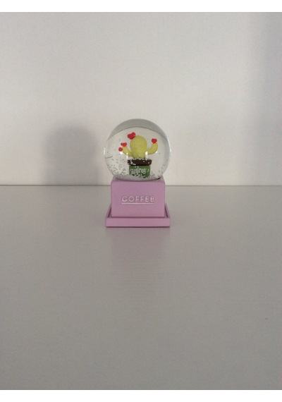 Sunny Day Renkli Is Iklı Kar Küre Mini Lila Renk