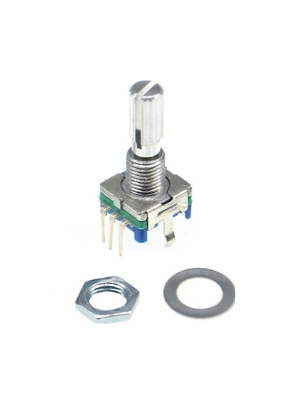 Alkatronik-Ec11 Rotary Encoder Butonlu 20 Adım 360 Derece 20 Pals Arduino