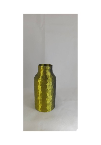 Dekoratif Dokulu Mini Vazo Modern Minimal Tasarım 11 Cm