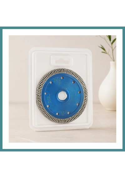 Trendexa 115x22.2 Mm Elmas Mermer Kesici Disk İnce Turbo 1.2 Mm Mac