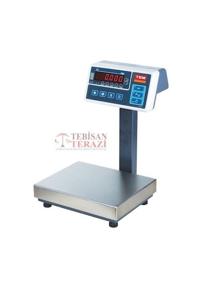 Teb 60 KG x 2 Gr 28 x 35 Paslanmaz Terazi N1189