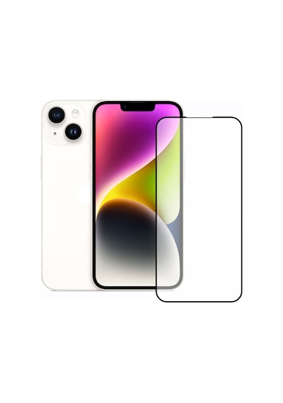 Bufalo Apple Uyumlu   iPhone 14 Plus Ekran Koruyucu Seramik Nano 9D Tam Kaplama
