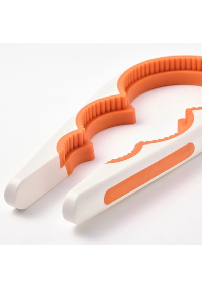 Ikea Uppfylld Kavanoz Açacağı 21 X 10 Cm Beyaz Turuncu Beyaz - Turuncu