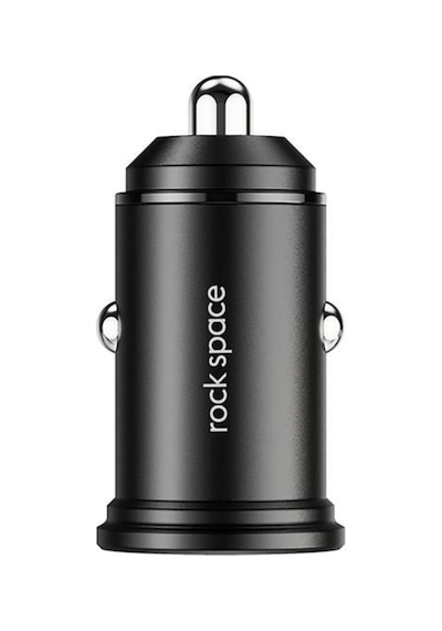 Space C304 24w 4.8a Dual Usb Hızlı Araç Şarj Cihazı Siyah
