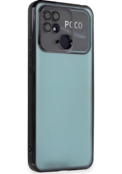 Redmi 10c Kılıf Razer Lensli Silikon - Siyah Çok Renkli