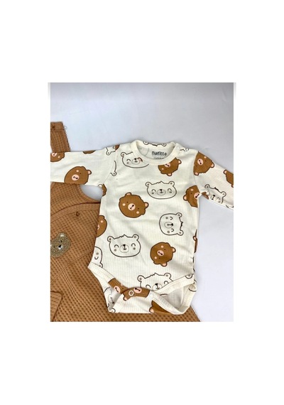 Uğur Bebe Ayı Desenli Erkek Bebek Tulum 3lü Tulum Seti Zıbın Tulum Çorap 3-6-9ay Bebek Kıyafeti Kahverengi Kahverengi Uğur Bebe Ayı Desenli Erkek Bebek Tulum 3lü Tulum Seti Zıbın Tulum Çorap 3-6-9ay Bebek Kıyafeti Kahverengi Kahverengi