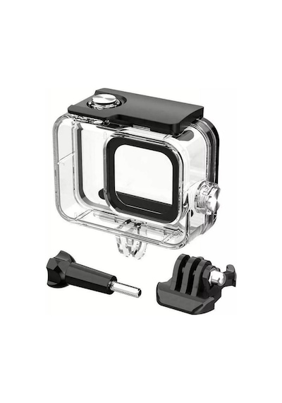 Gopro Hero 8 Su Geçirmez Muhafaza Ve Kafa Bandı 4 Parça Set Go208