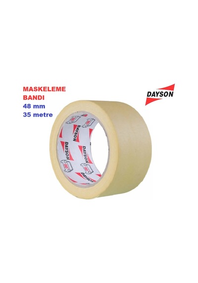 Maskeleme Bandı Sarı 80 48mm 35mt Diğer