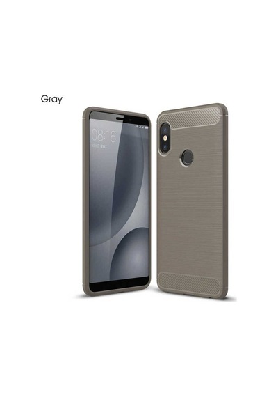 Xiaomi Redmi Note 5 Pro Kılıf Zore Room Silikon Kapak Gri