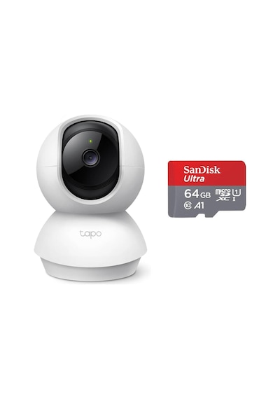 Tp-lınk Tapo C200 Full Hd 1080p Wi-fi Kamera + Sandisk Ultra64gb