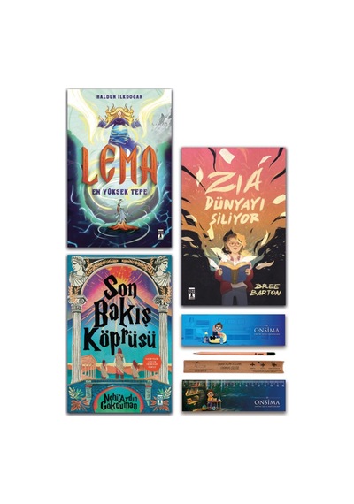 Genç Timaş Zia Dünyayı Siliyor - Son Bakış Köprüsü - Lema En Yüksek Tepe Set 3 Kitap
