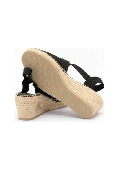 Toni Pons Kadın Sandalet Ter Elastic Linen Black Negre -5837 Black