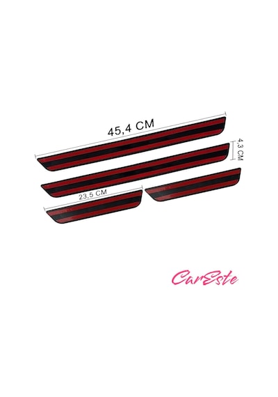 Toyota Corolla Tüm Modeller Uyumlu Old Krom Kapı Eşiği Koruyucusu 4 Prç.