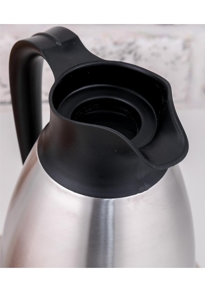 Cooker 1.5lt Çelik Termos Gümüş Siyah Ckr2031