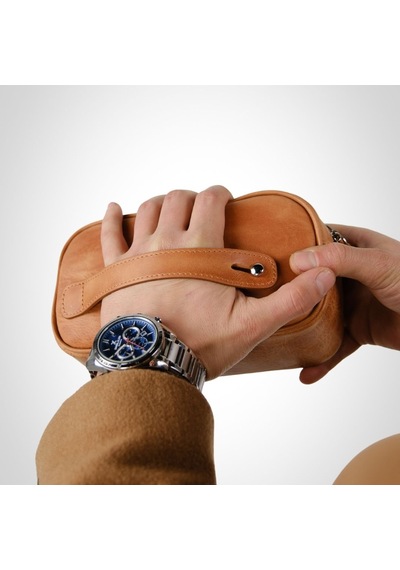 Mft Leather Hakiki Deri Cüzdan Grande 2628 Turuncu