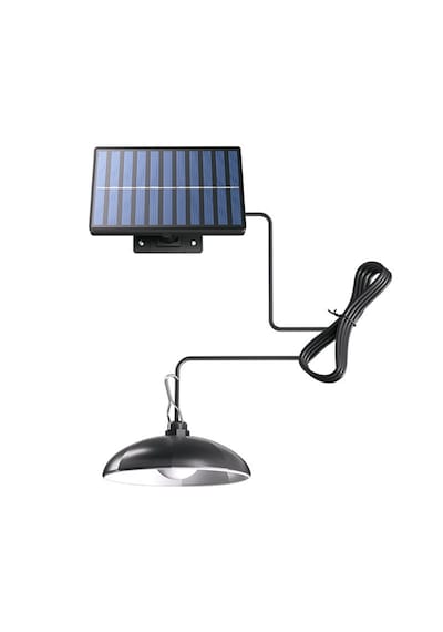 Kumandalı 2 Ledli Solar Lamba Çardak Çadır , Verenda Aydınlatması Mini Güneş Enerjili Çardak Lambası 1