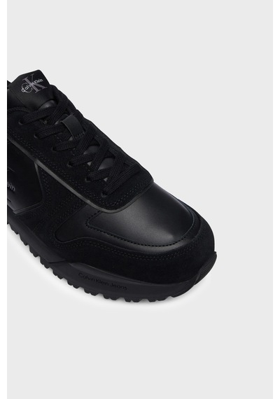 Calvin Klein Süet Detaylı Sneaker Ayakkabı Ym0ym014610gj Erkek Ayakkabı Ym0ym01461 0gj Siyah