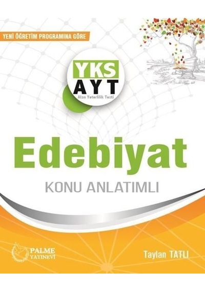 Palme AYT Edebiyat Konu Anlatımlı - Palme ayt konu anlatım