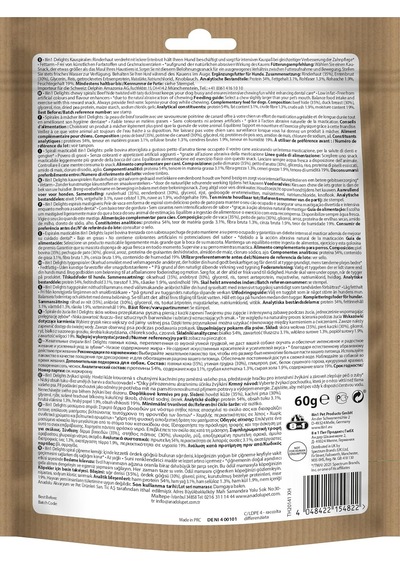 8in1 Smart Delights Ördekli Burgulu Köpek Ödülü 85gr