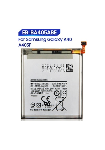 Samsung Galaxy Uyumlu A40 A405 Eb-ba405abe Batarya Pil