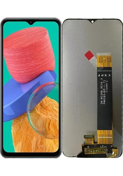Samsung Uyumlu Galaxy M33 5g M336 Lcd Ekran Dokunmatik Siyah Hk Servis Çıtasız