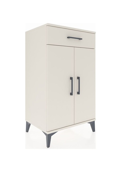 Hyperion Komodin 2 Raflı Tek Çekmeceli 2 Kapaklı 60x44x106 Aytaşı-aytaşı Aytası