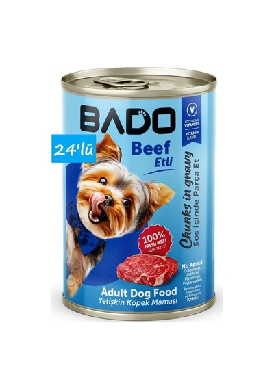 Yetişkin Yaş Köpek Maması Etli 400gr 24'lü