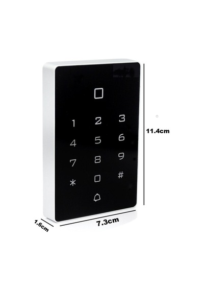 Zeda K-1/S 12-24 DC Elektronik Şifreli RFID Kartlı Kapı Açma Kilidi