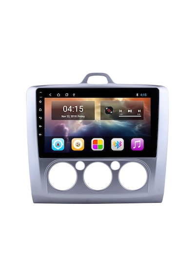 Ford Focus 2 Manuel Klima 2004-2011 Android 2 Gb + 32 Gb Rom Carplay Multimedya JAPON SERİ