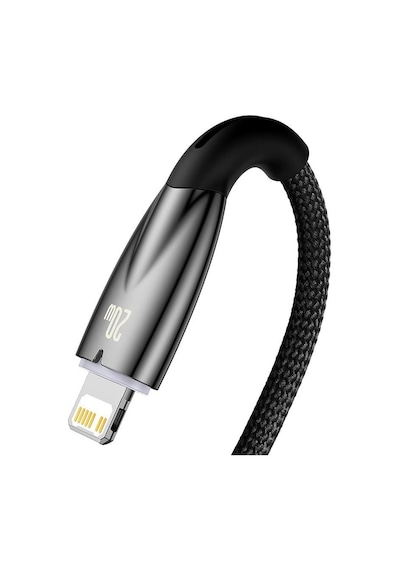 Baseus Glimmer Series 20W Type-c To Lightning Şarj Kablosu Siyah CADH000001